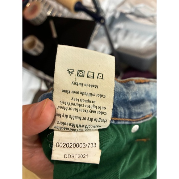 Tecovas Standard Jean Mens 40x30 Light Blue Premium Denim Straight Leg DDST2021 - Picture 16 of 16